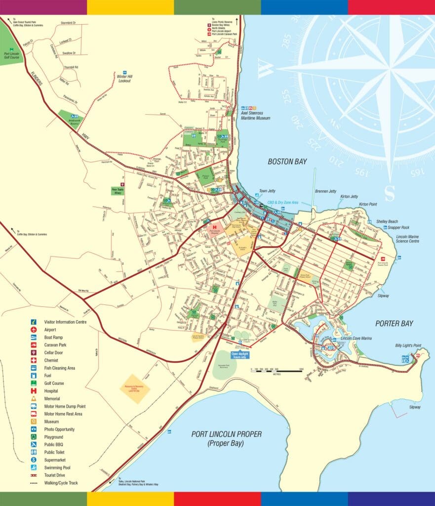 Port Lincoln City Map 2019