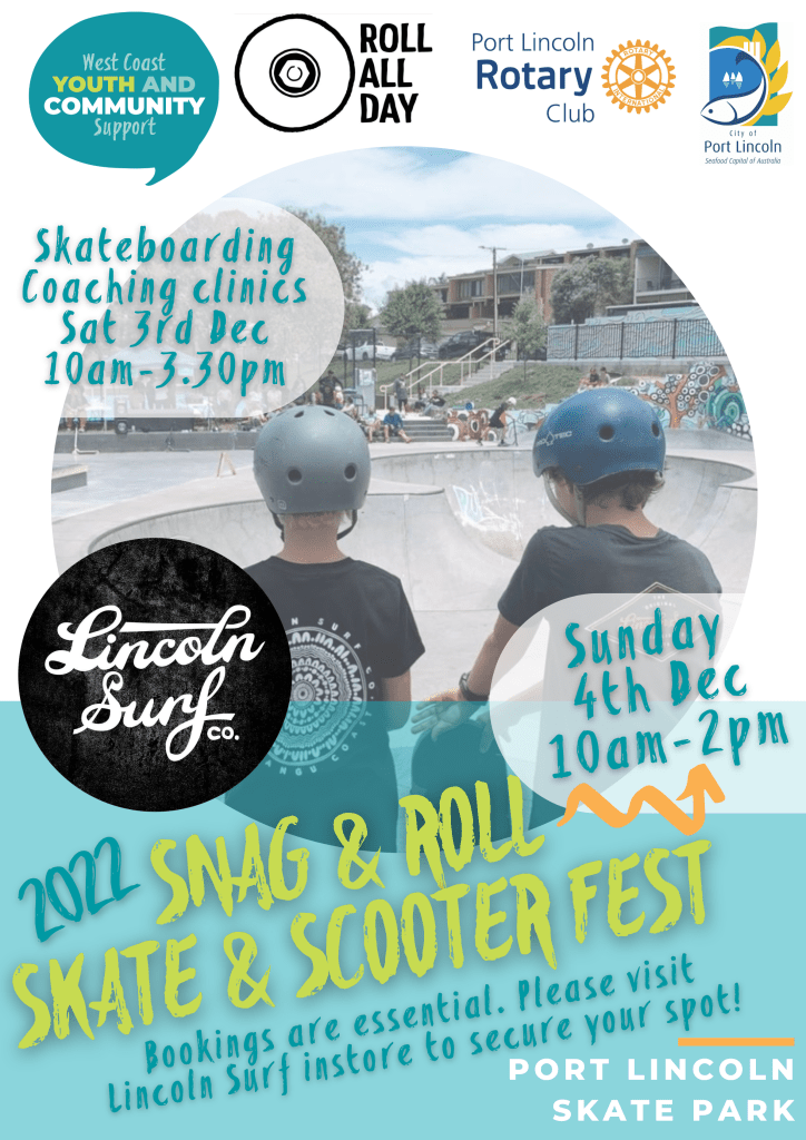 Snag & Roll Skate & Scooter Fest Poster Dec 2022