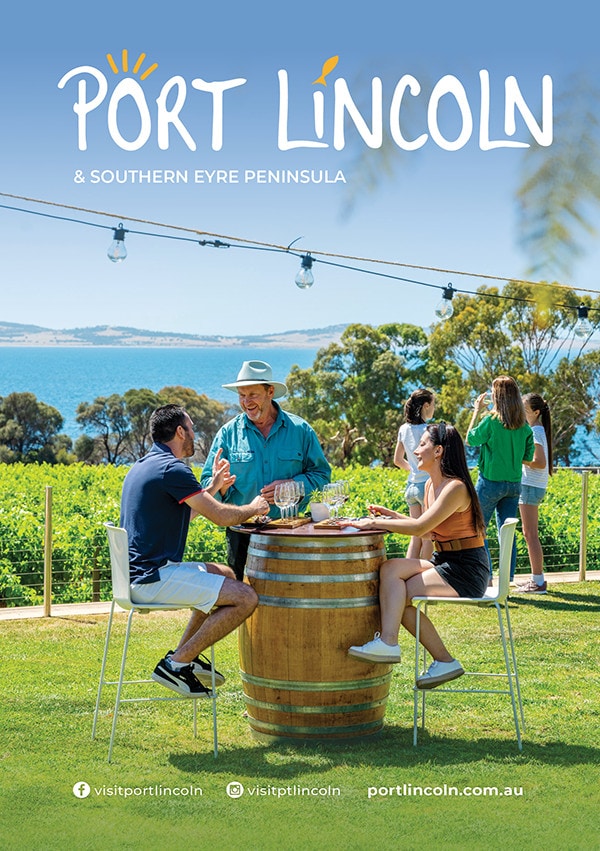 2024 Port LIncoln and Southern Eyre Peninsula visitor guide cover photo