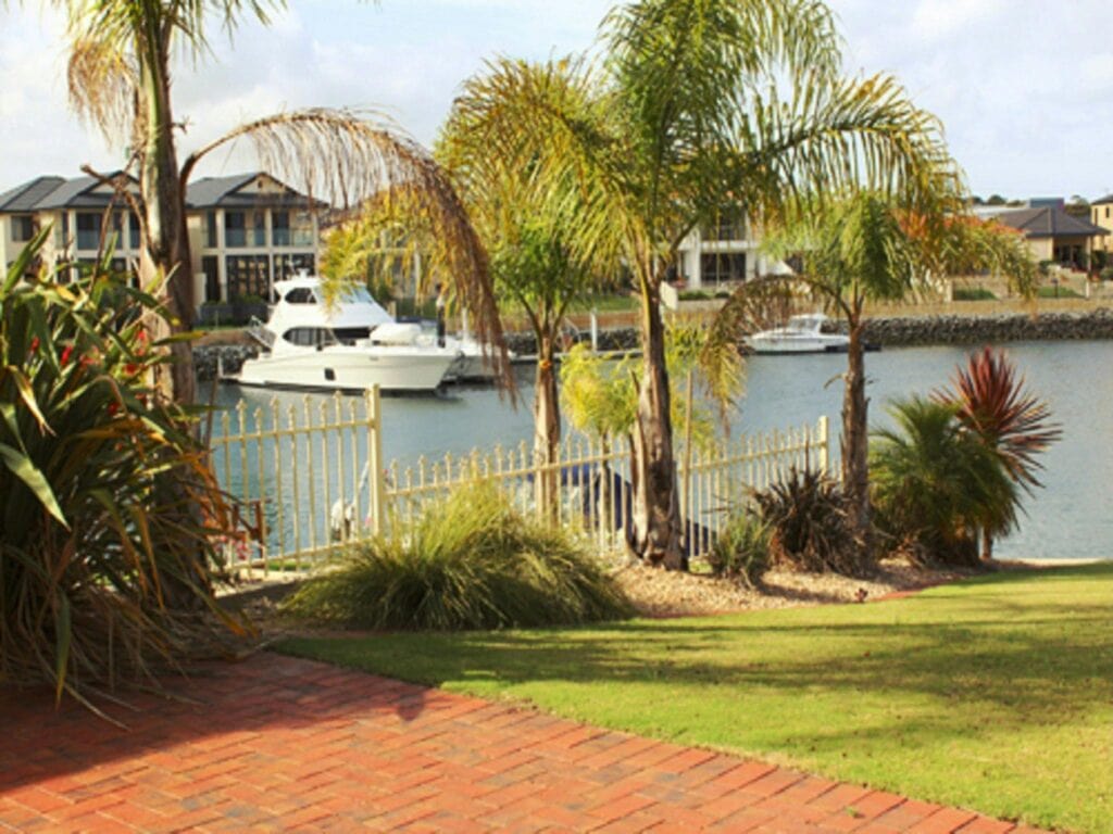 View from the back patio