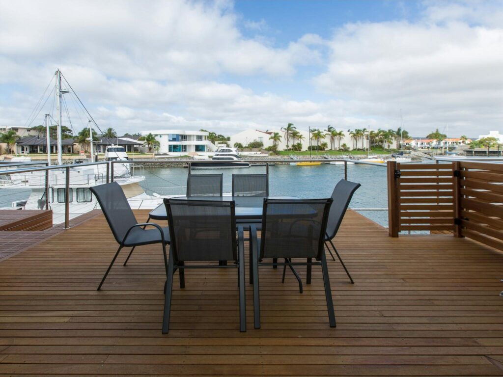 Back deck Entertaining Area