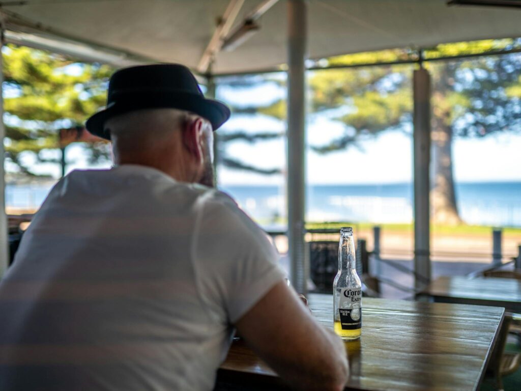 Enjoy meals and drinks with a stunning view of Boston Bay