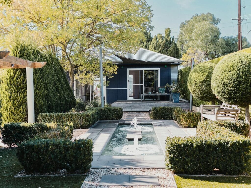 Garden view back to Studio 22