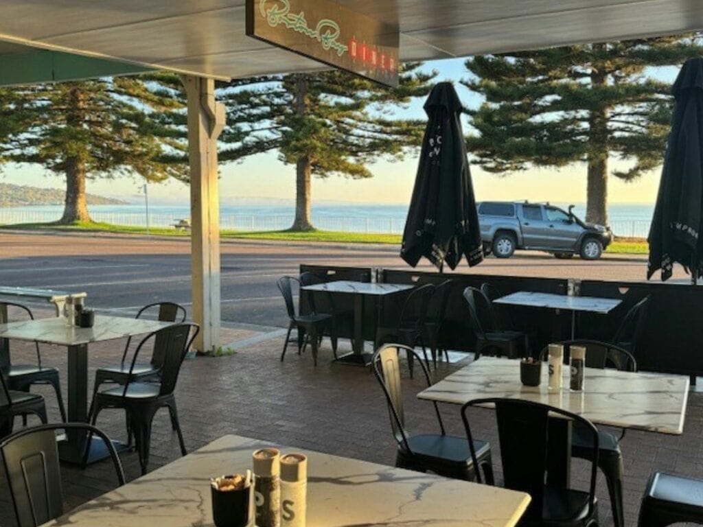 Ocean views from Boston Bay Diner